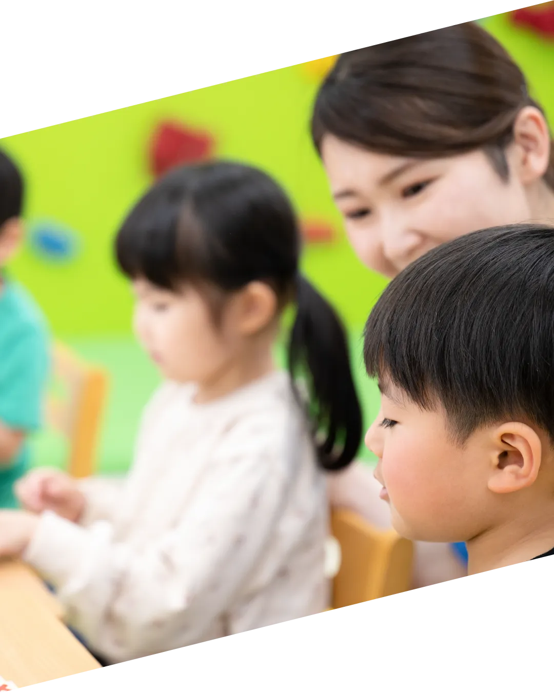 保育園の子どもたち